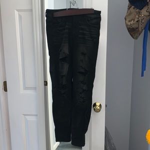 American Eagle skinny jeans black